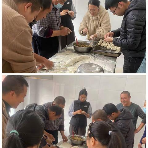 同心抗疫 饺香暖心——库伦小学住校教师集体包饺子