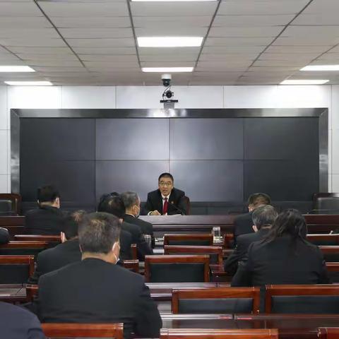 肥乡法院贯彻落实全市法院政治性警示教育会议和重点工作暨队伍建设会议精神