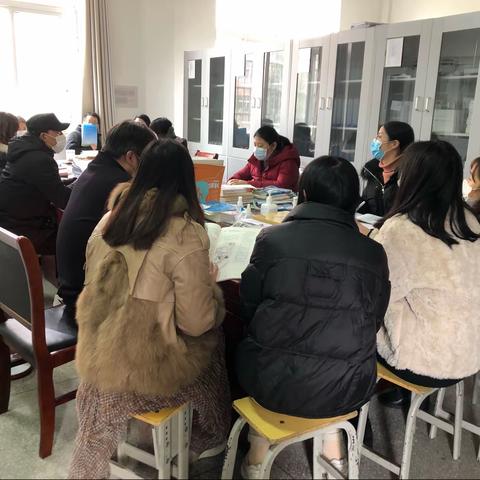 九年级语文组教研活动