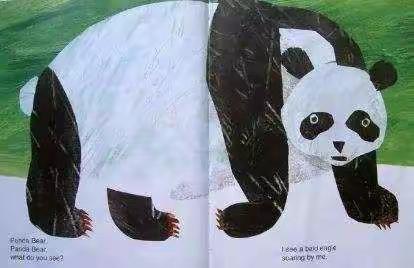 Panda bear, panda bear , what do you see?