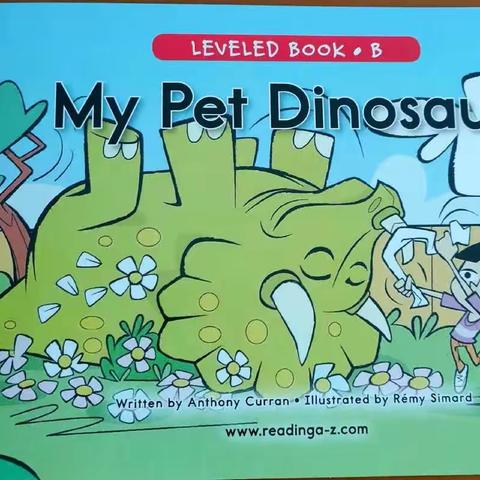 好书推荐之《 My  Pet  Dinosaur 》