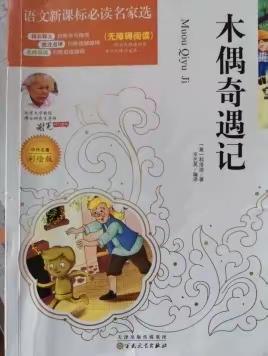 水车园小学民勤街分校一年级一班线上读书会《木偶奇遇记》