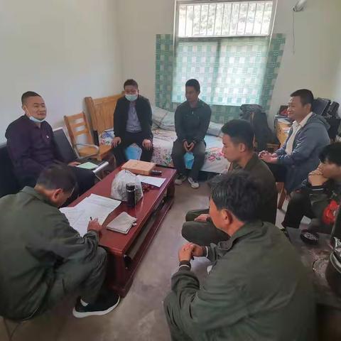 大草滩林场组织开展护林防火工作