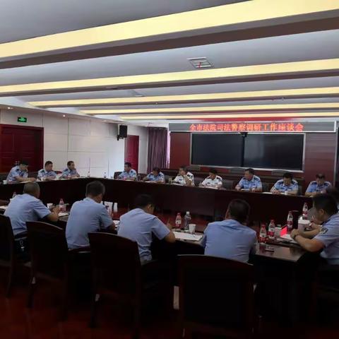 全市法院司法警察调研工作座谈会