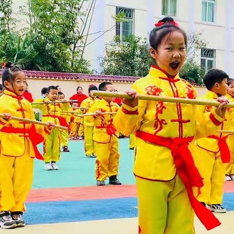 武趣悦童心·我健康 我运动 我快乐——隔川中心幼儿园庆新年运动会