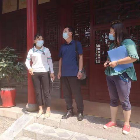 区文旅局到桑梓店街道对文物进行“三防"检查