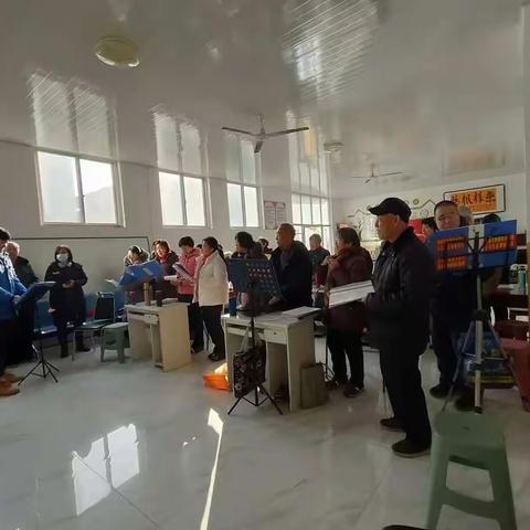 文化志愿服务声乐公益培训走进小马村
