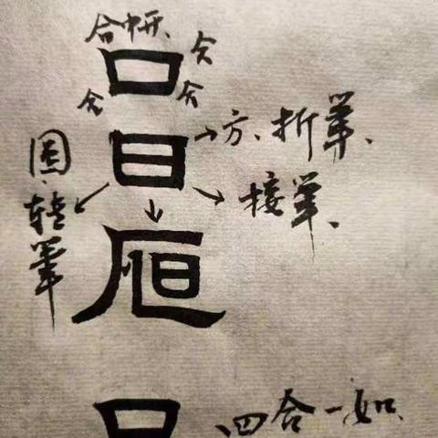 9月19日    趙隶笔法