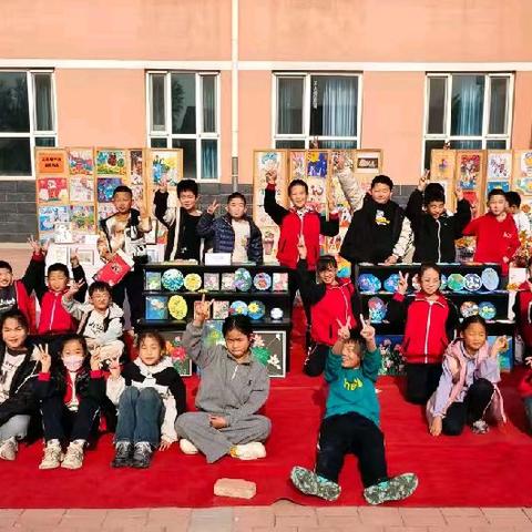 “用巧手描绘梦想，用色彩诠释生活”—沧县李天木镇北阁学校艺术节活动小结