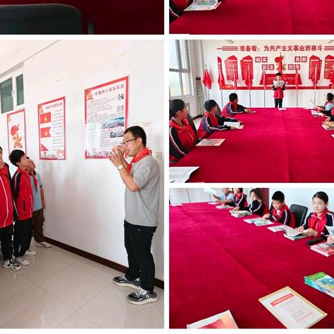 “红领巾学队史 少年英雄我来寻”主题活动——李天木镇北阁学校