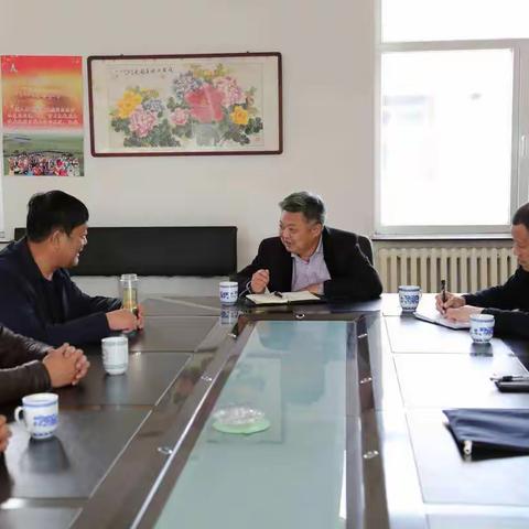 五岔沟林业局党委书记、局长芮正阳深入基层开展工作调研