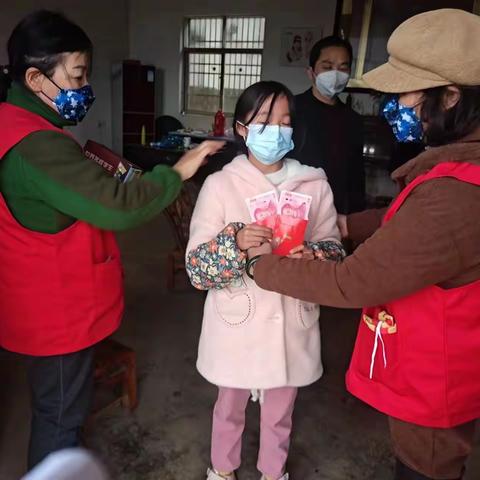 橙光助孤爱心红包、助学金发放/都昌站