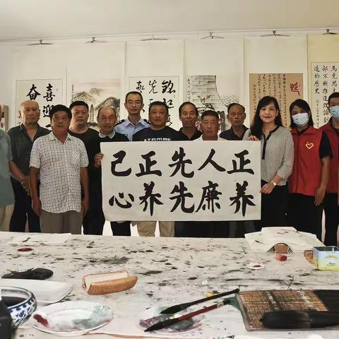 乐安社区党总支召开“喜迎二十大 勤廉谱新篇”主题党日活动