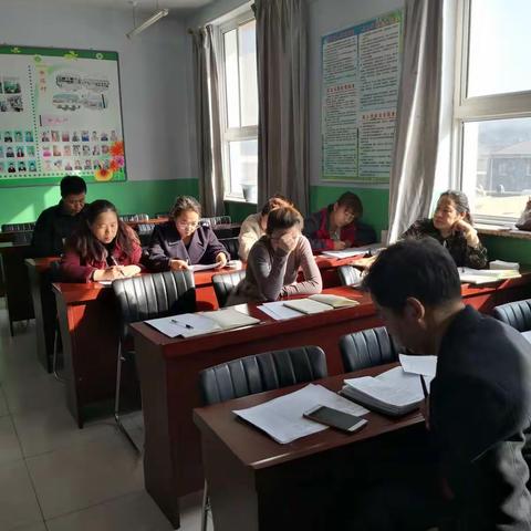 回首望今早准备，注重过程待花开——红旗镇中心校六年级教学质量分析会