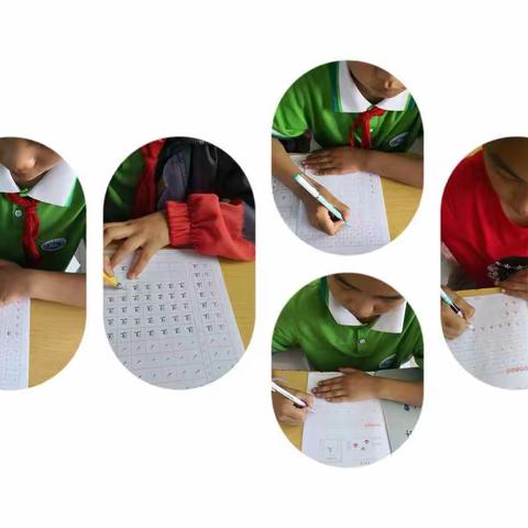 “诵读经典•书写中国”——红旗镇中心校学生硬笔书法比赛