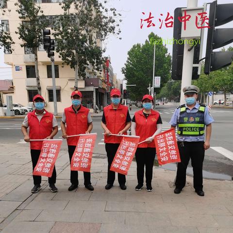 新时代文明实践|区中医医院开展“开文明车•行文明路•做文明人”交通劝导志愿活动