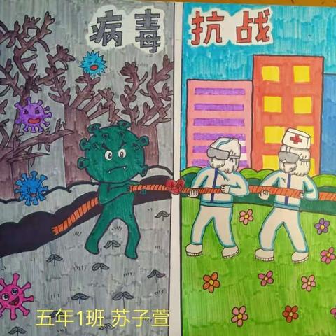 古田县实验小学“童心守护  春天加油”――争做抗疫小卫士系列活动（七）