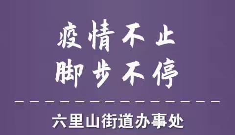 拉网排查、加大宣传|六里山街道强化措施提升疫情防控力度