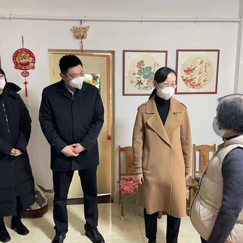 新春送暖意 慰问传真情——六里山街道开展春节走访慰问老党员、困难党员活动