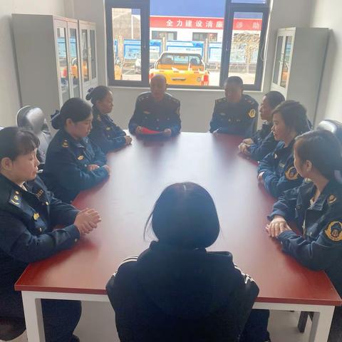 粟城超限站开展“3.8妇女节座谈会”活动