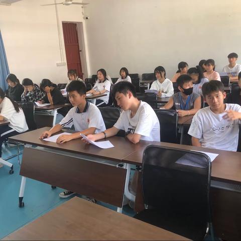 茶亭中学学生志愿者第一次会议