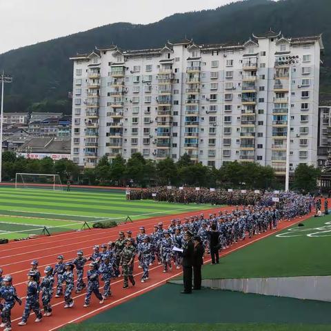 剑河县示范幼儿园开展庆六.一亲子国防教育活动