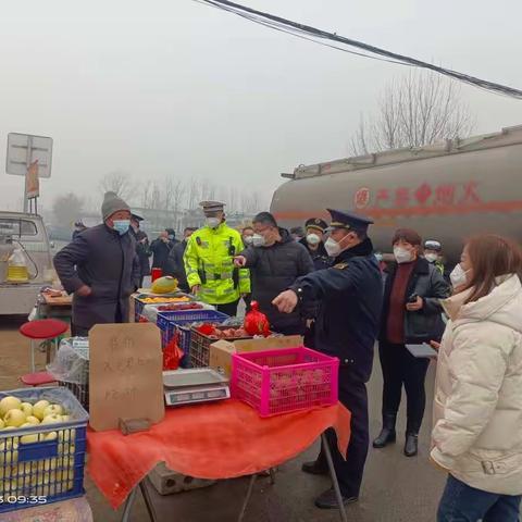 归德街道在春节期间进行交通安全专项整治行动