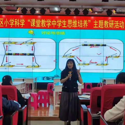 思维重依据，实践出真知——青山区小学科学“课堂教学中学生思维培养”主题教研活动