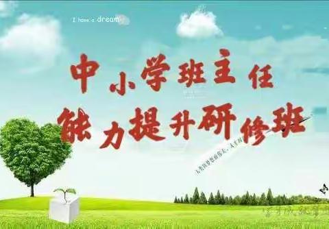 临汾市中央专项彩票公益金资助中小学乡村教师能力提升培训项目﻿中小学班主任研修简报