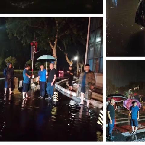 风雨中彰显责任担当 区住建局坚守防汛一线