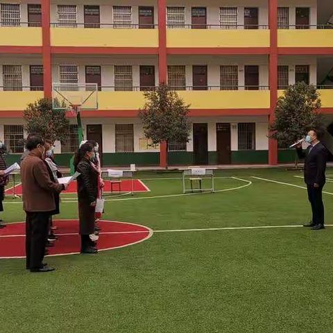 蓝田县向阳学校举行2020年春季初三开学疫情防控演练