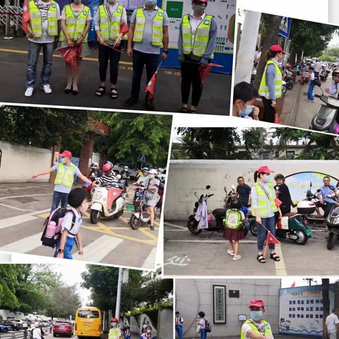 暖心护学，一路有你—海口市第二十七小学三年级家长志愿者