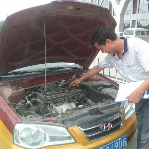 章丘广通出租汽车公司百日攻坚现场安全生产检查