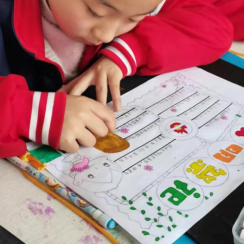 殷都区蒋村镇一实小 美术社团掠影