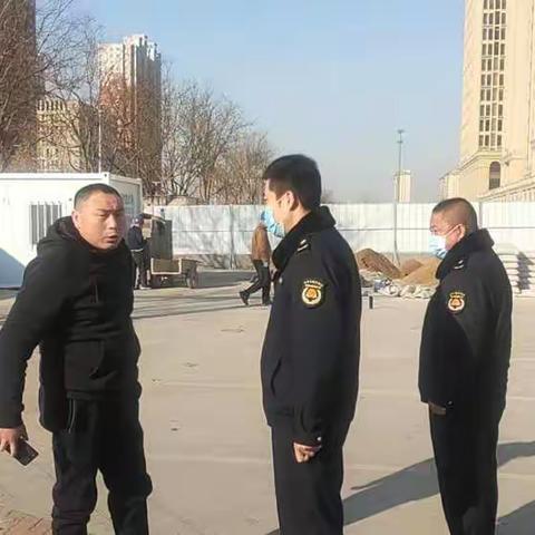 日常扬尘巡视  守护一片蓝天