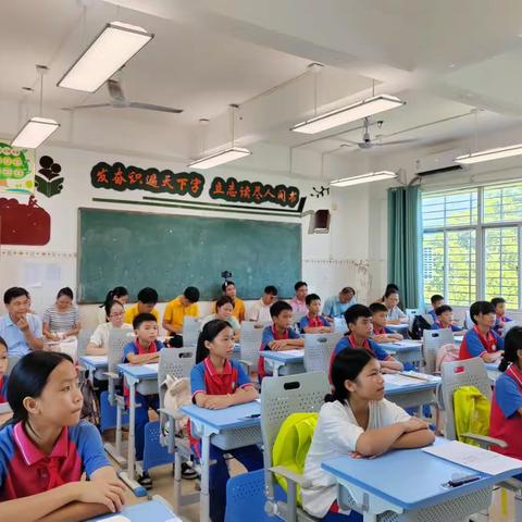 共思、共研、共成长—记华丽、文门小学第一次联合教研活动