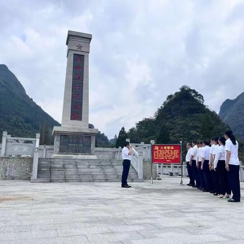 河池分行第八党支部、南丹支行党支部联合开展“学用新思想，奋进新征程”主题党日活动