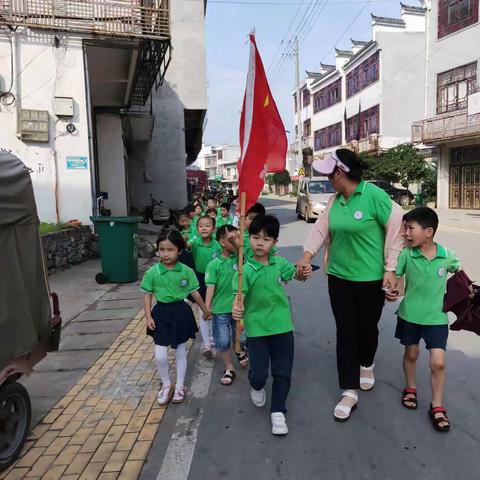 幼小衔接   快乐成长－－洲头乡中心幼儿园参观小学