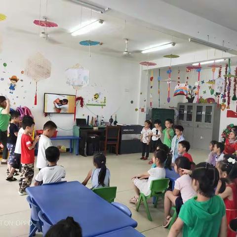 师幼携手   见证成长－－洲头乡中心幼儿园大班五大领域游戏活动评比