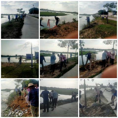 四更镇旦场园村开展人居环境整治行动之迎“国检”篇