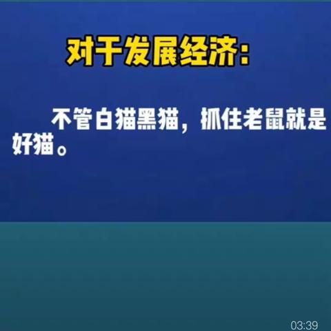 邓小平改革开放名句