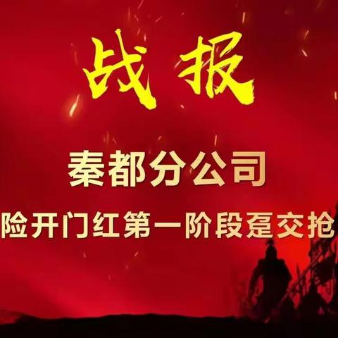 【咸阳邮政】咸阳市分公司12月2日保险“开门红”战报