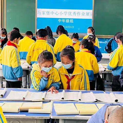 马家堡中心小学优秀作业家长投票活动（英语组）