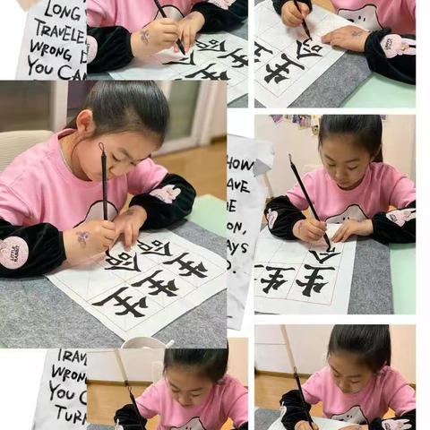 给三2班的一封信——书法李老师