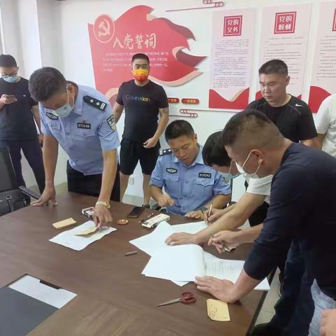 禁毒支队到章丘禁毒大队指导毛发抽检工作