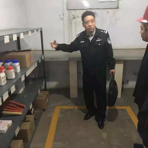 禁毒大队深入企业开展核查验收工作