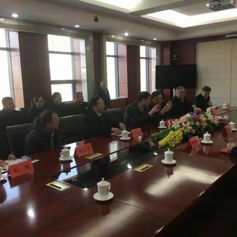 资金结算业务部随省分行一行拜访重点目标客户