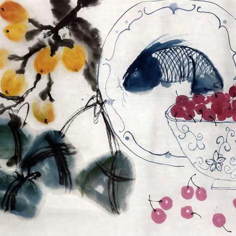 6月7日小北路小学国画课---端午佳节