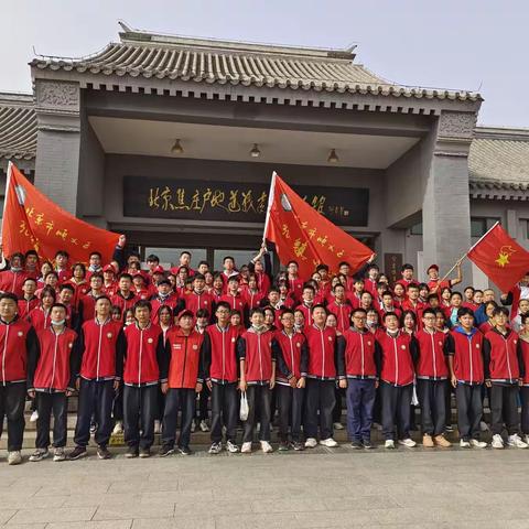 张镇中学举行“乡土文化徒步之旅”