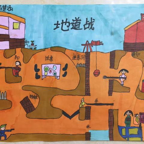 红色文化入课程   爱国情怀润心田——高新小学五年级三班智慧地道展